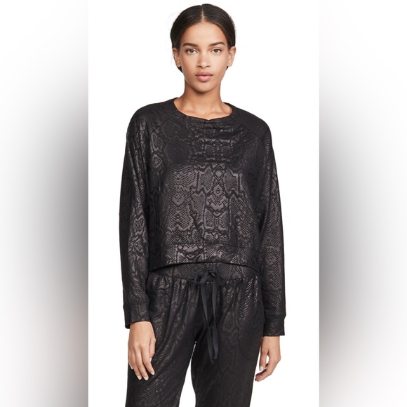 Terez Foil Crew Neck Sweatshirt | size: XS - Picture 7 of 17